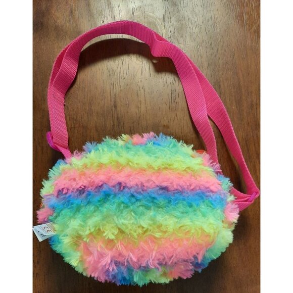 Ty Gear Collection Owen Plush Rainbow Owl Crossbody Bag - Picture 3 of 12